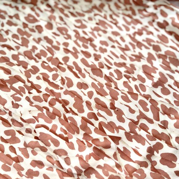 REISS Calla Animal Print Blouse in Neutral NWT 10 M - Picture 10 of 10